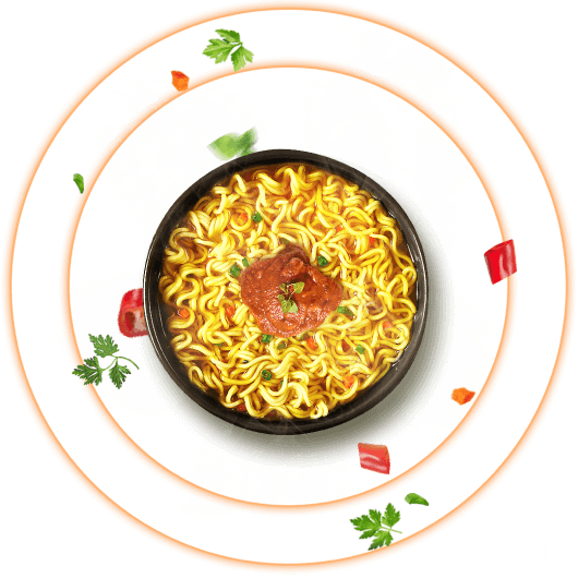 Nuudlid kastmega - Glads