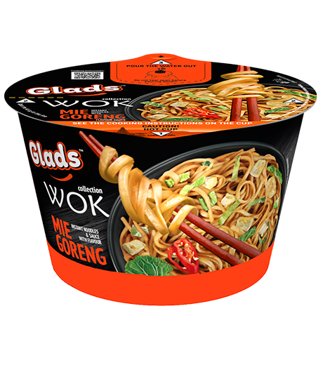 Glads WOK nuudlid «Mie Goreng» maitsestatud kastmega