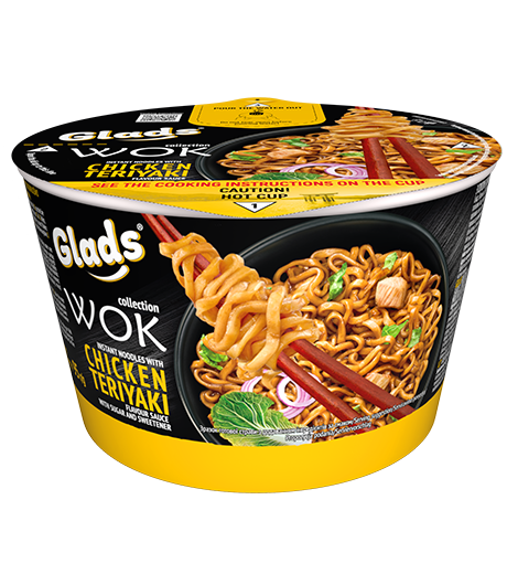 Glads WOK nuudlid «Chicken&nbsp;Teriyaki» kastmega