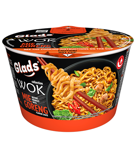 Glads WOK nuudlid «Mie Goreng» maitsestatud kastmega